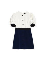 Bastien Colour Block ミニワンピース