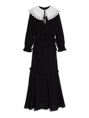 Lumiere Collar マキシワンピース