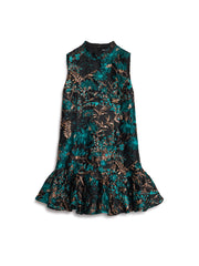 Parkside Jacquard ミニワンピース