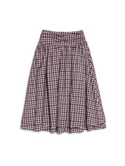 Vence Check マキシスカート