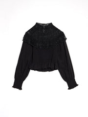 Light Language Shirring トップス