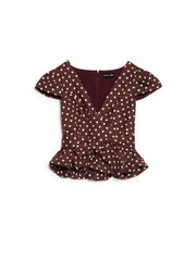 Arles Polka Dot トップス
