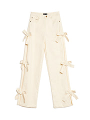 Bay Denim Bow Side ジーンズ