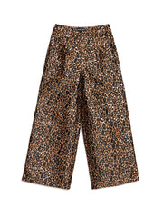 Cherie Leopard Jacquard パンツ