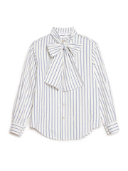 Hydra Stripe Bow シャツ