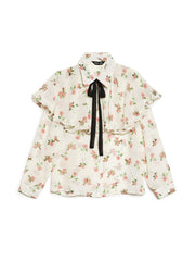 Bay Flora Cape ブラウス