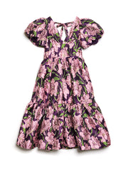 Floraison Jacquard ミディワンピース
