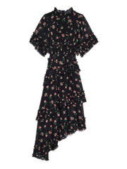 Rose Way Asymmetric ワンピース