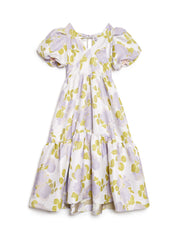 Fig Flora Jacquard ミディワンピース
