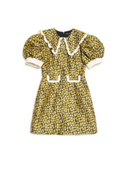 Olive Jacquard ミニワンピース