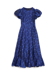 Azure Jacquard ミディワンピース