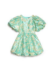 Pistachio Jacquard ミニワンピース