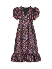 Fortunes Jacquard ミディワンピース