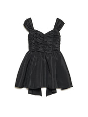 Virelle Taffeta ミニワンピース