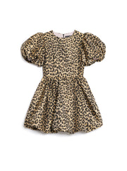 Lola Leopard Jacquard ミニワンピース