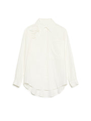 Fiora Rose Applique シャツ