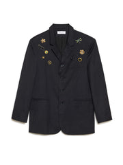 Rowen Brooch Single Breasted ブレザー