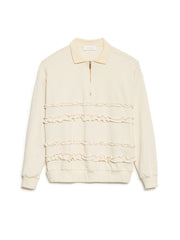 Vela Ruffle Polo スウェットシャツ