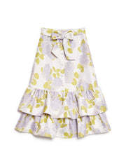 Fig Flora Jacquard Ruffle スカート