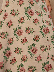 Ember Tapestry Midi Skirt Vintage Cream / Z