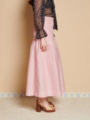 Prim Organza Midi Skirt Rose Shadow / Z