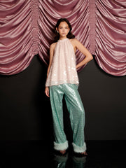 Teese Sequin Halterneck トップス