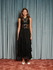 Eclipse Lace Bow トップス