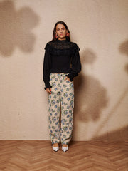 Light Language Shirring トップス