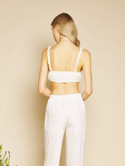Perle Spot Bralette Spot White / Z