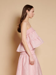 Prim Organza Top Rose Shadow / Z