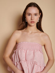 Prim Organza Top Rose Shadow / Z