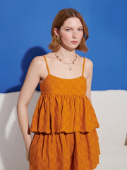Orange Blossom Cami Top Burnt Orange / Z
