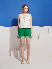 Breeze Tweed Sailor トップス