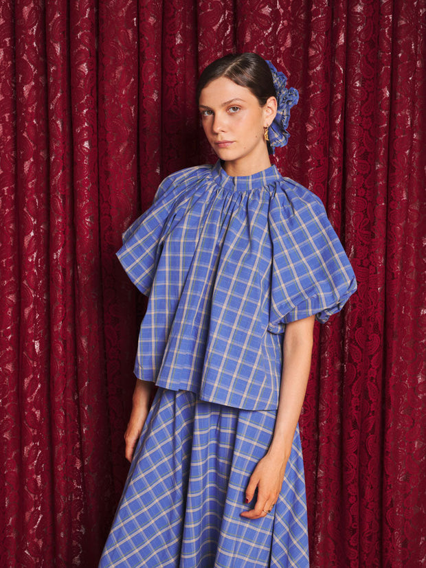 Lumina Check Top School Blue / Z