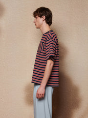 Soleil Stripe Boxy Tシャツ