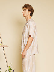 Painter Stripe Shirt Ivory Cream / Z