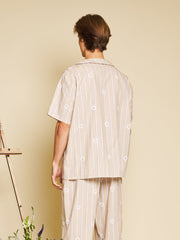 Painter Stripe Shirt Ivory Cream / Z