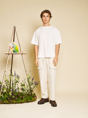 James Bead T-shirt Pearled White / Z