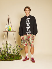 Easel Bow Shirt Coal Black / Z
