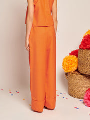 Neroli Belted Trousers Sun Orange / Z