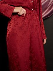 Dita Bow Pyjama Trousers Opera Red / Z