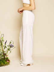 Perle Spot Trousers Spot White / Z