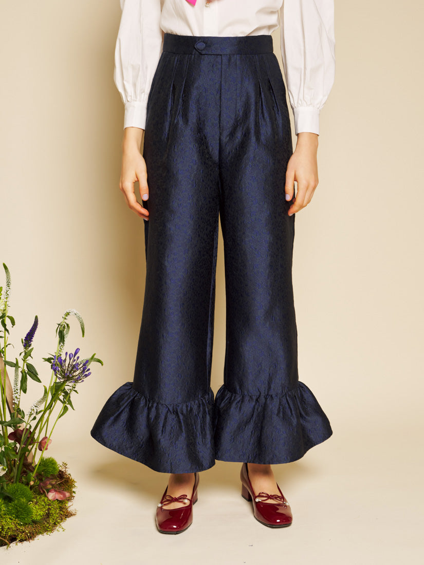 Orchid Jacquard Ruffle パンツ – Sister Jane (Japan)