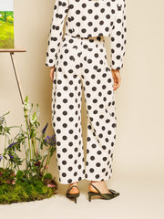 Renée Spot Trousers Black & White / Z