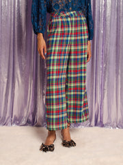 Dynasty Check Trousers Multicolour / Z