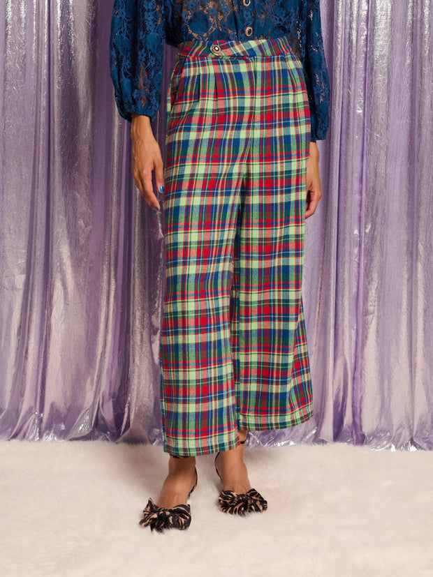 Dynasty Check Trousers Multicolour / Z