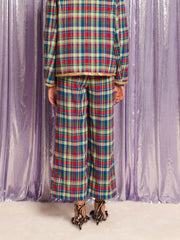 Dynasty Check Trousers Multicolour / Z