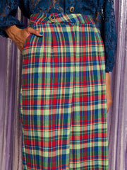 Dynasty Check Trousers Multicolour / Z