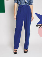 Manon Pleat Trousers Royal Blue / Z