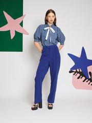 Manon Pleat Trousers Royal Blue / Z